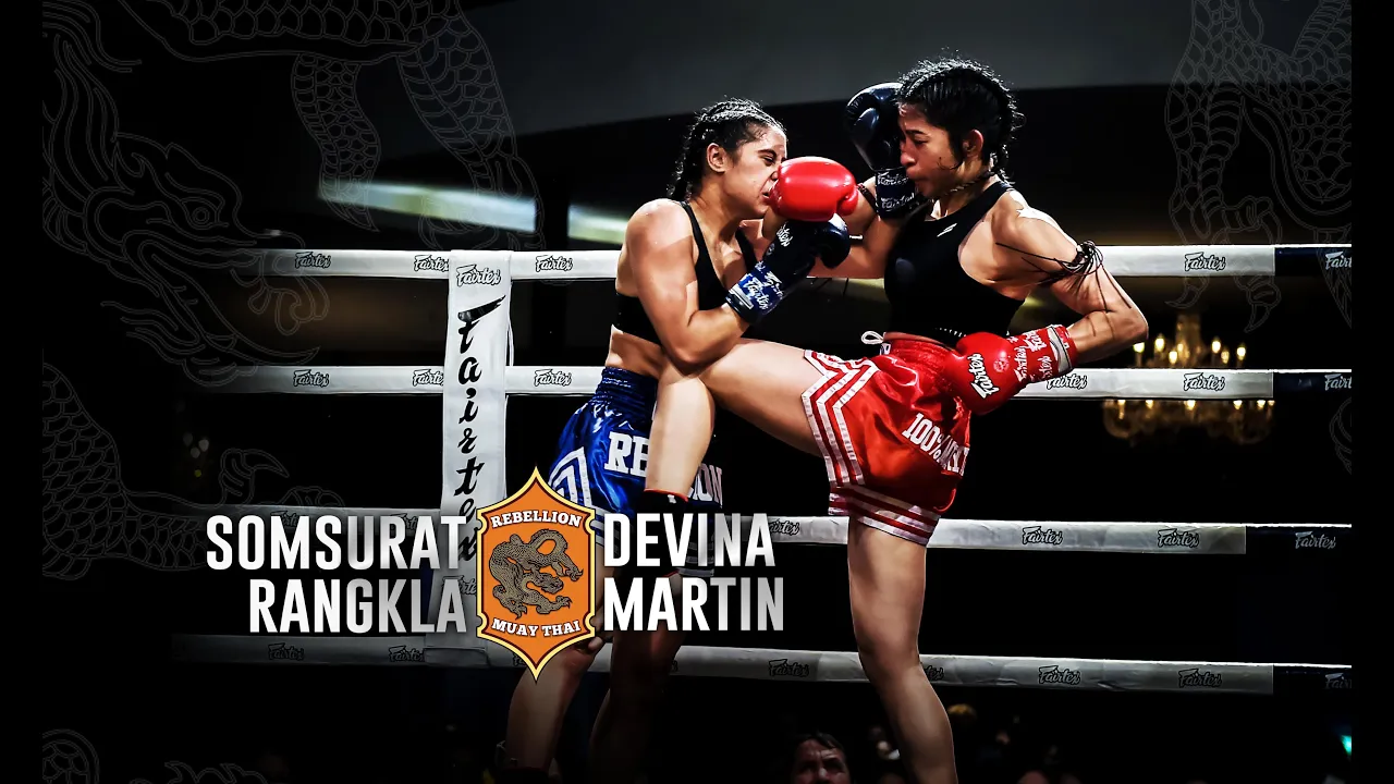FULL FIGHT | Rebellion Muaythai 24: Somsurat Rangkla vs Devina Martin