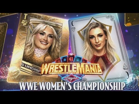 Tiffany Stratton vs Charlotte Flair WrestleMania 41 Full Match - WWE 2K24 #wwe #wwe2k #wrestlemania