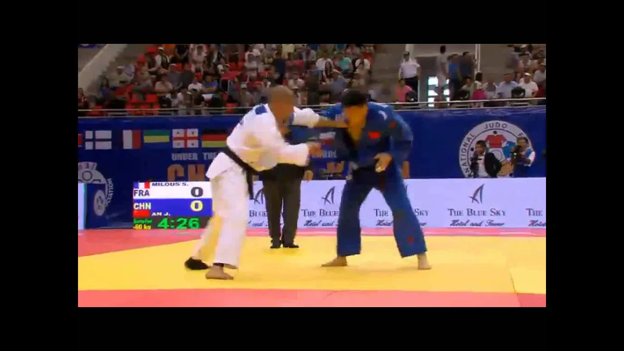 Sofiane Milous vs Jianqi An Grand-Prix Ulaanbaatar 2015 background