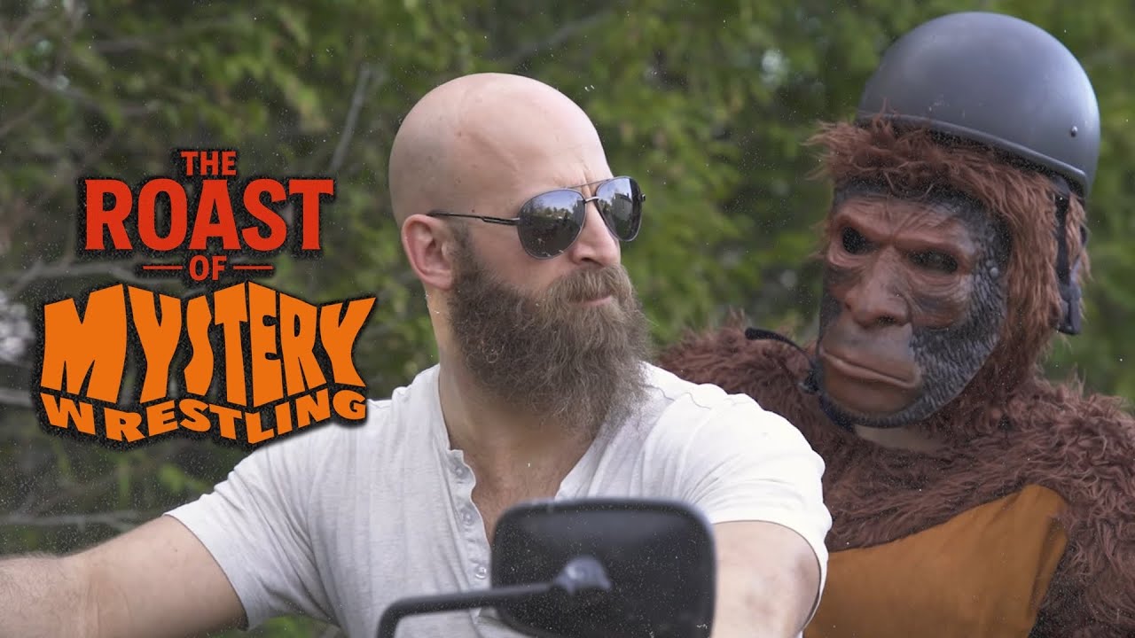 The Roast of Mystery Wrestling background
