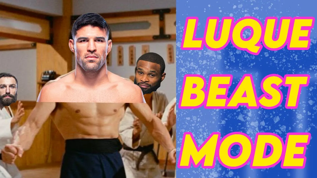 3 Minutes of Vicente Luque Fighting Like he's in an Action Movie Starring Himself backdrop
