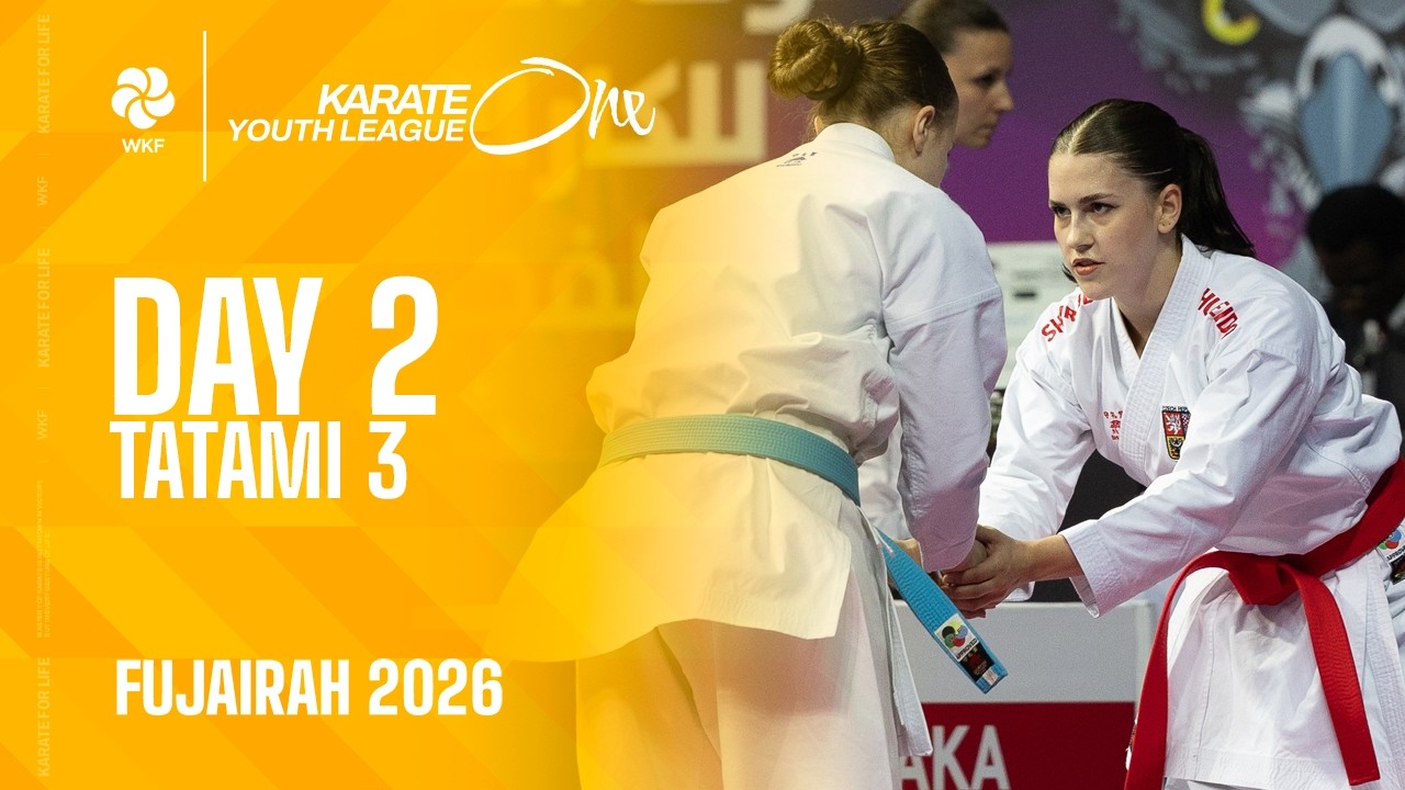 KARATE One Youth League Fujairah  | Day 2 - Tatami 3 |