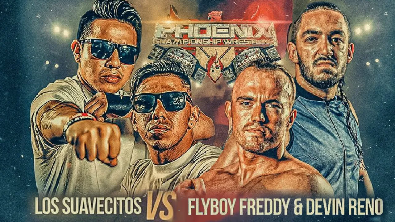 Los Suavecitos vs. Flyboy Freddy and Devin Reno | 11/19/2022 | PCWAZ: Live on Broadway