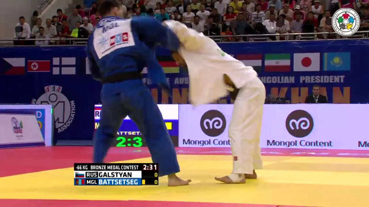 Arsen Galstyan vs Batgerel Battsetseg Grand-Prix Ulaanbaatar 2015