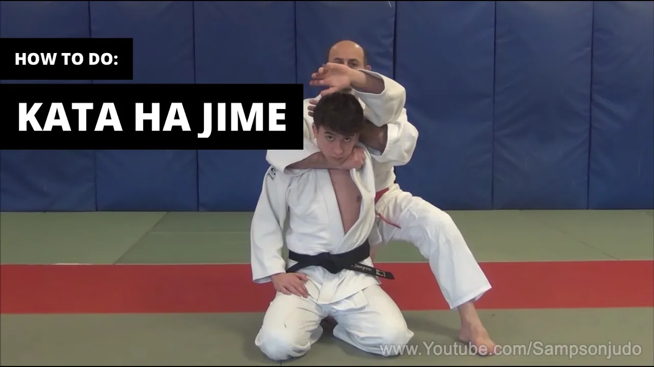 How to do Kata Ha jime background