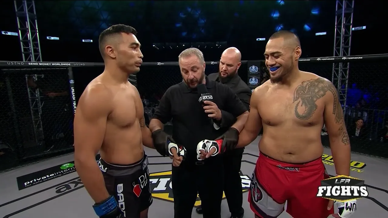 Puna vs. The Samoan Savage | LFA 52 Fight Highlight background
