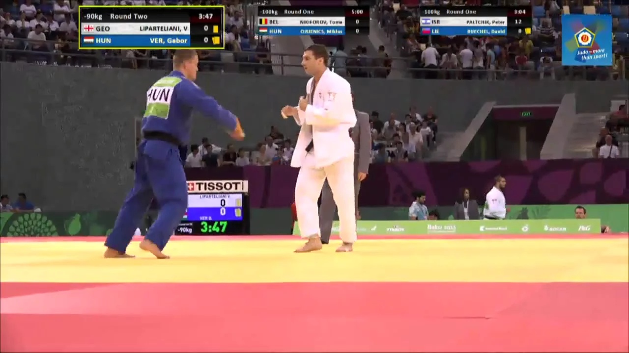 Varlam Liparteliani vs Gabor Ver European games Baku 2015 background
