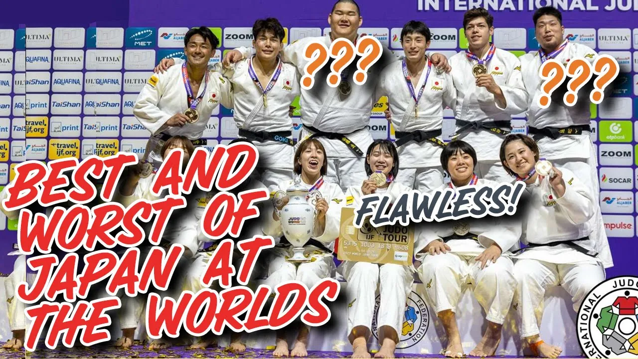 Japanese Judo Performance at World Championships 2023 background