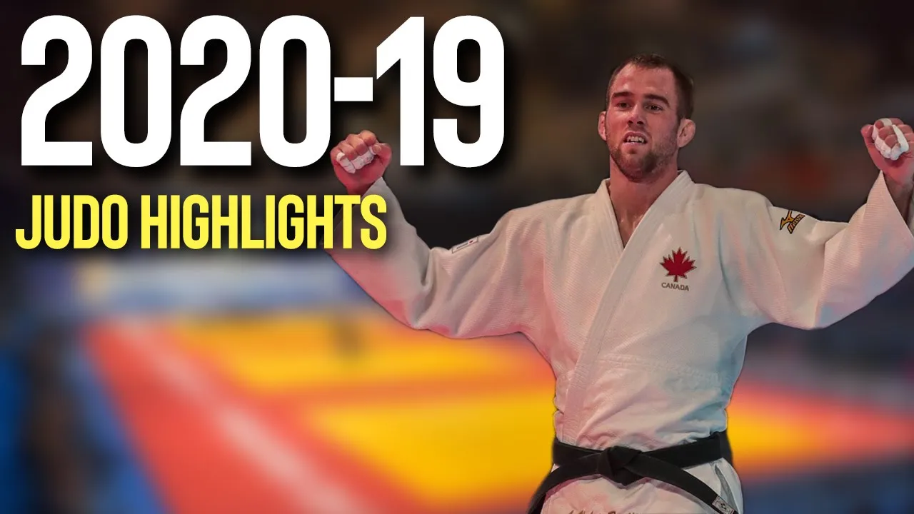 Antoine Valois-Fortier Judo Highlights 2020-2019 background