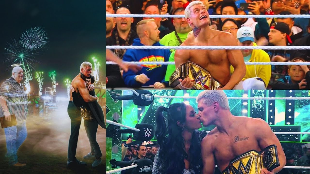 WWE Wrestlemania 40: Cody Rhodes Finished The Story 🔥🔥