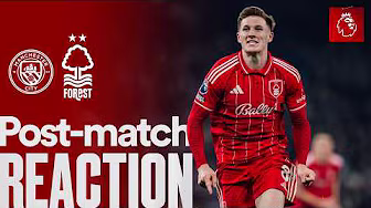 Elliot Anderson's Reaction 🗣️ | Manchester City 2-2 Nottingham Forest | Premier League