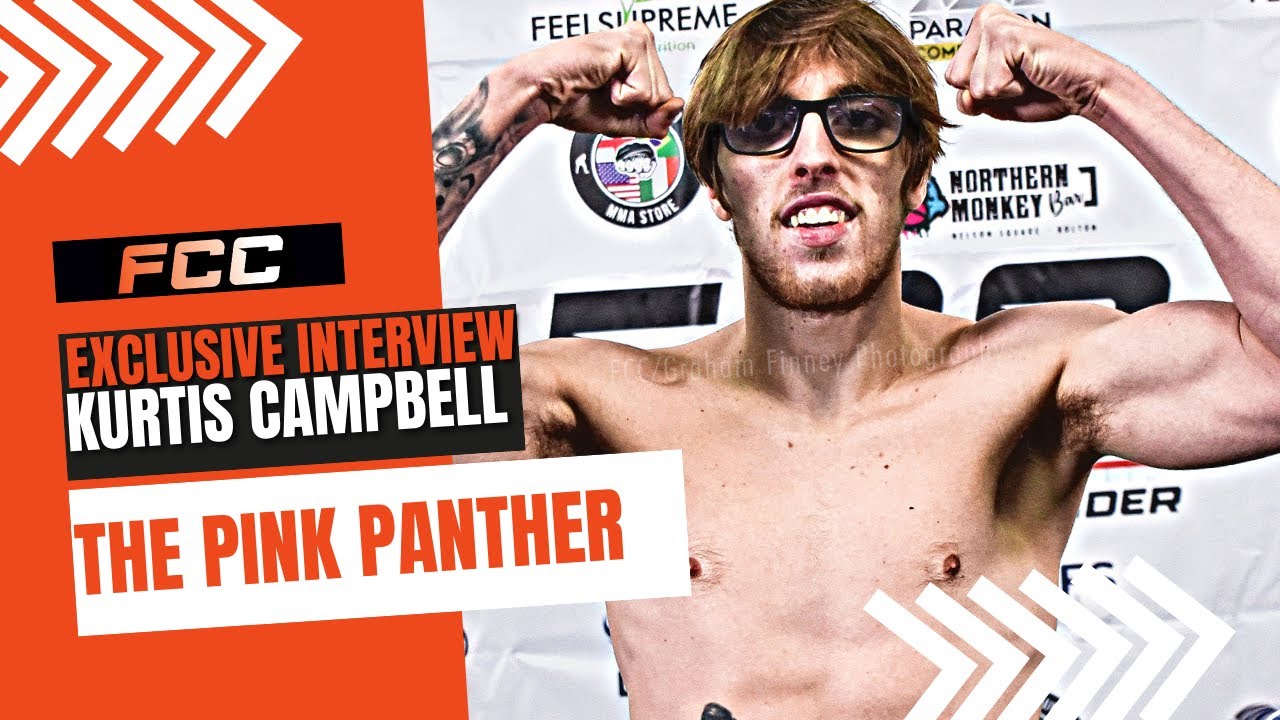 KURTIS CAMPBELL AFTER 1ST ROUND KO IN HIS PRO MMA DEBUT AT FCC 32 background