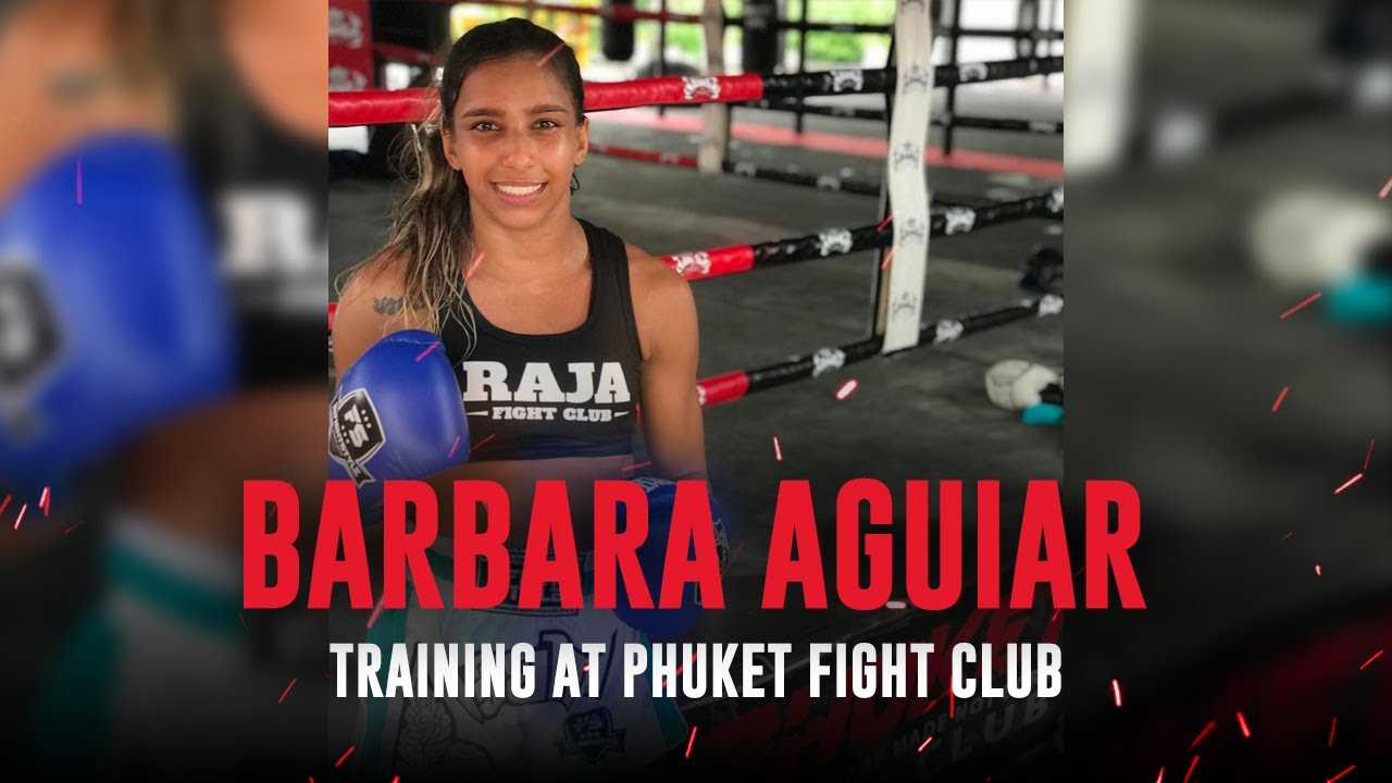 Bárbara Aguiar Training For Fight Against Petchjeeja at Thai Fight: Begins | Muay Thai Training