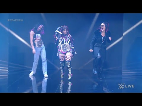 IYO SKY Entrance: WWE Raw, Jan. 30, 2023