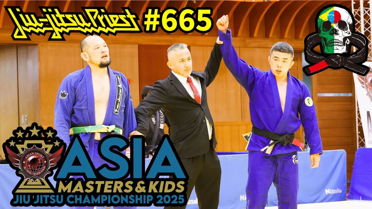 【柔術プリースト】# 665:ASJJF ASIA MASTERS 2025【ブラジリアン柔術】Jiu Jitsu Priest background