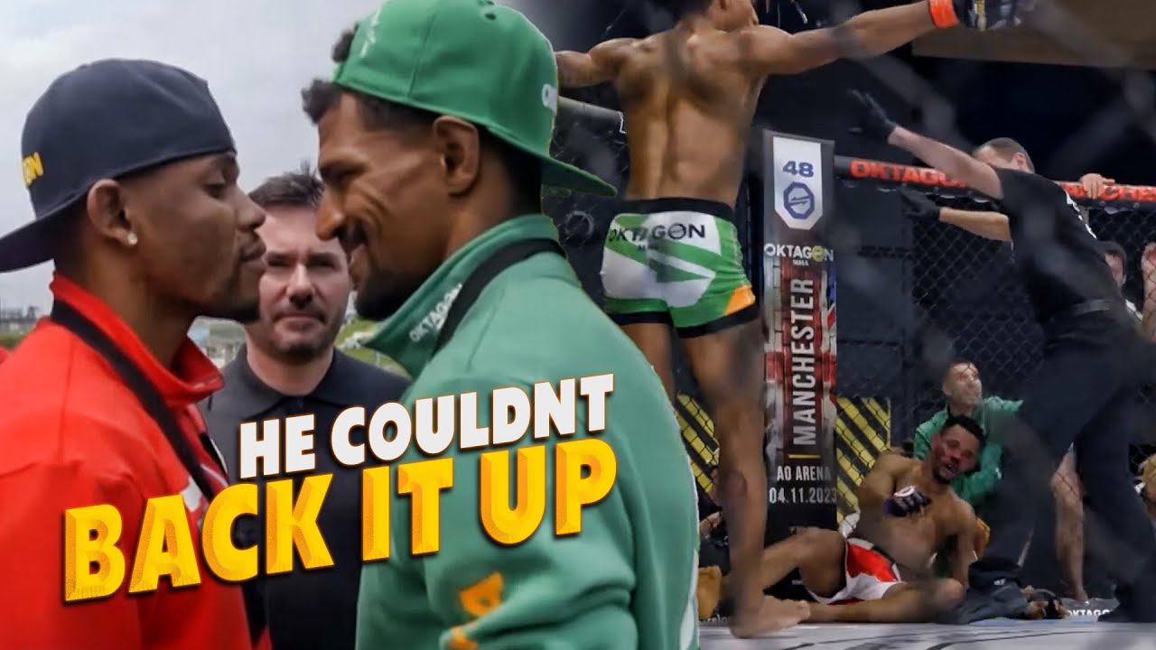 When Talking Trash Goes Wrong! Frimpong vs Gelezi | Oktagon Challenge