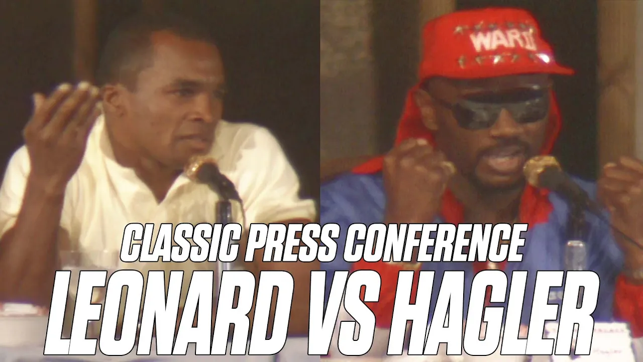 Sugar Ray Leonard Vs Marvin Hagler | CLASSIC PRESSER background