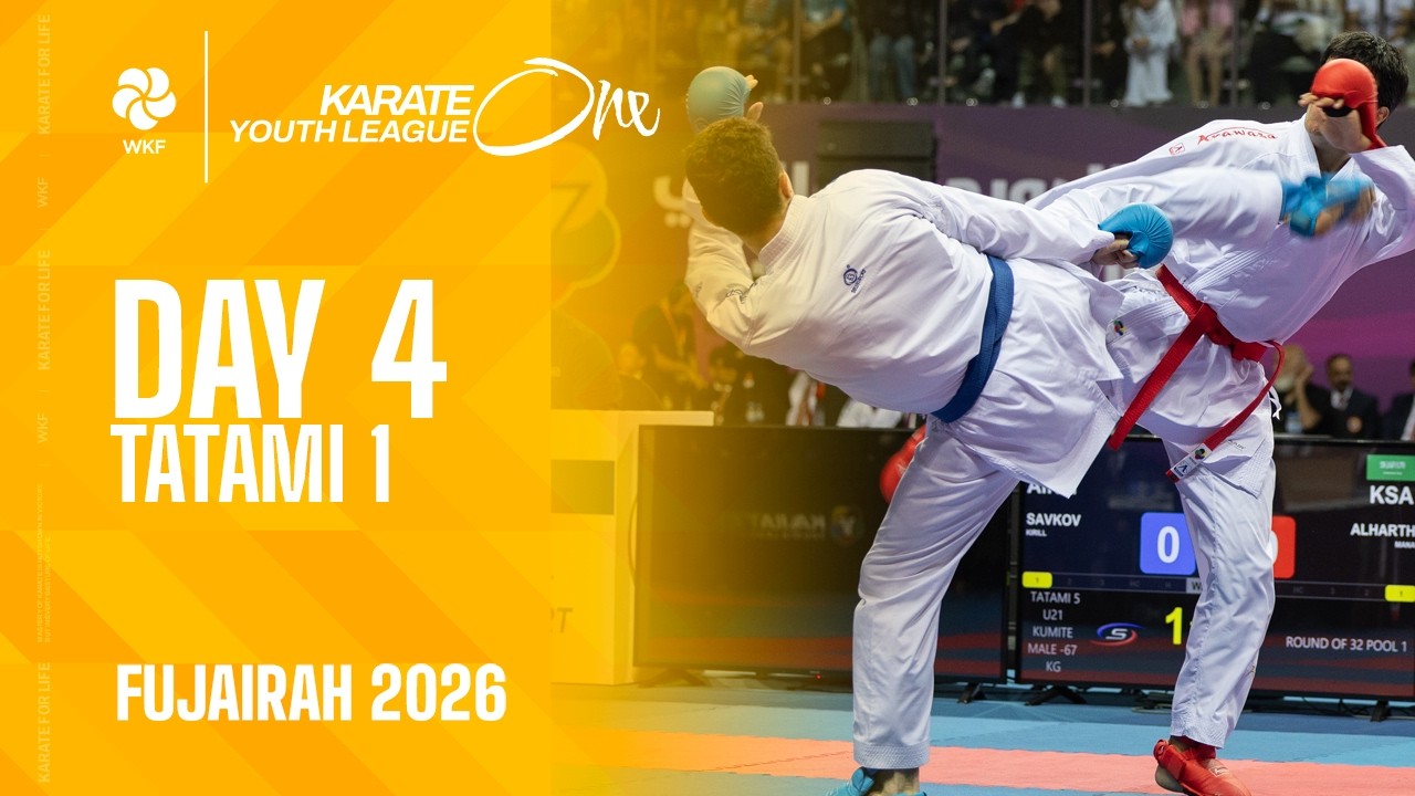 KARATE One Youth League Fujairah  | Day 4 - Tatami 1 |