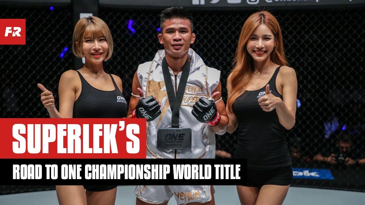 Superlek's road to ONE Championship Kickboxing World title | Superlek Kiatmoo9 background