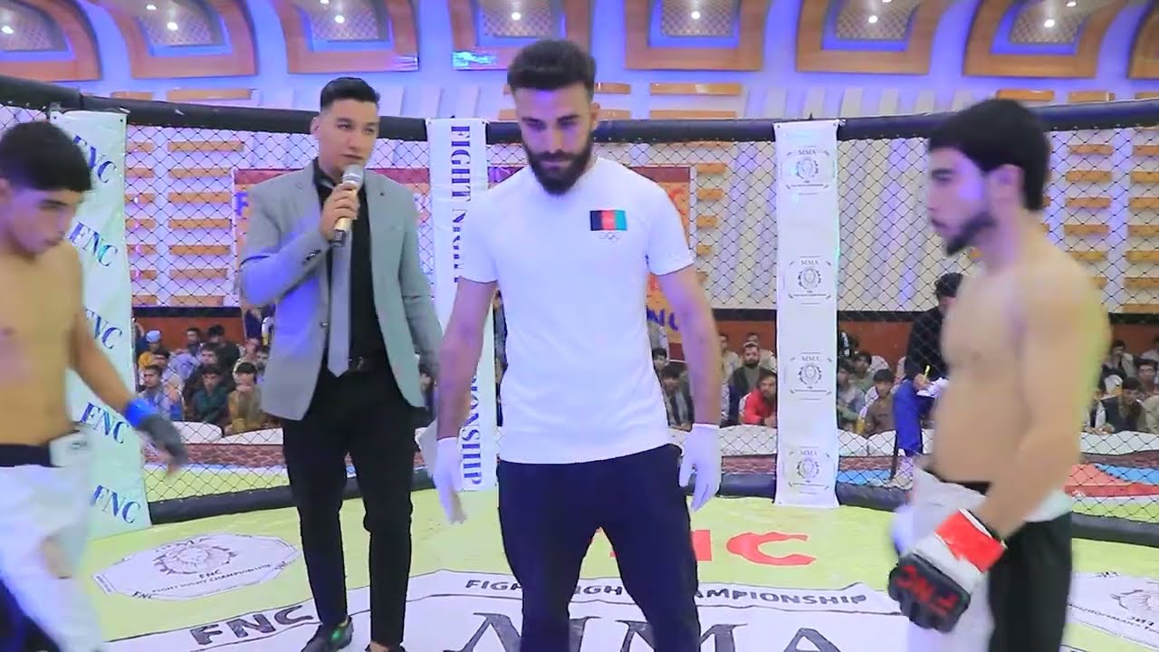 فایت مکمل آرین خاموش در مقابل قیس رحیمی -FBC2_Full fight Aryan Khamosh Vs Qais Rahimi background