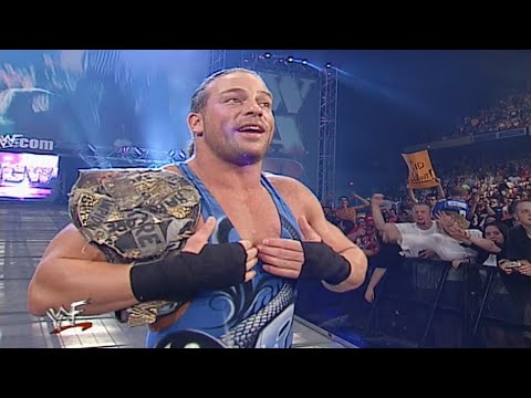 Rob Van Dam & Tazz vs. Kurt Angle & Chris Jericho (Raw 27/8/2001)Part.1 background