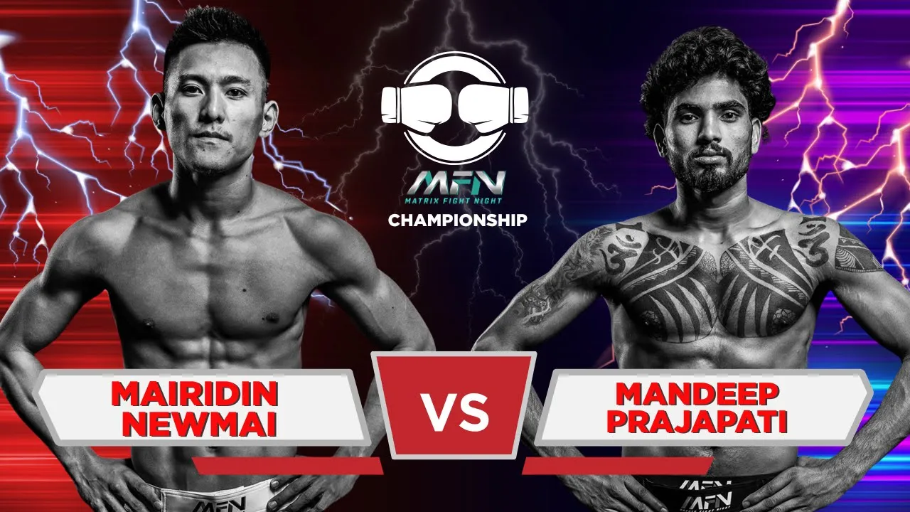Explosive Bantamweight Clash | Mairidin Newmai VS Mandeep Prajapati | MFN Matrix Fight Night