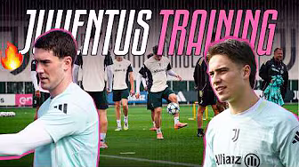 INSIDE JUVENTUS TRAINING | Vlahović Back with the Group & High Intensity Work ⚪️⚫️🔥