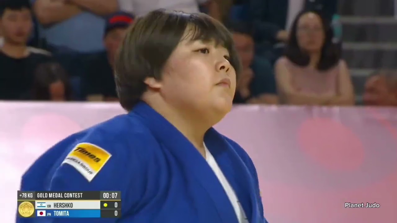 Raz HERSHKO 🇮🇱 🆚️ Wakaba TOMITA 🇯🇵 | финал /+78кг | Большой Шлем Улан-Батор 2023 