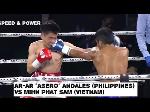 *TKO* AR-AR "ASERO" ANDALES (PHILIPPINES) VS MIHN PHAT SAM (VIETNAM) WBO ORIENTAL CHAMPIONSHIP!