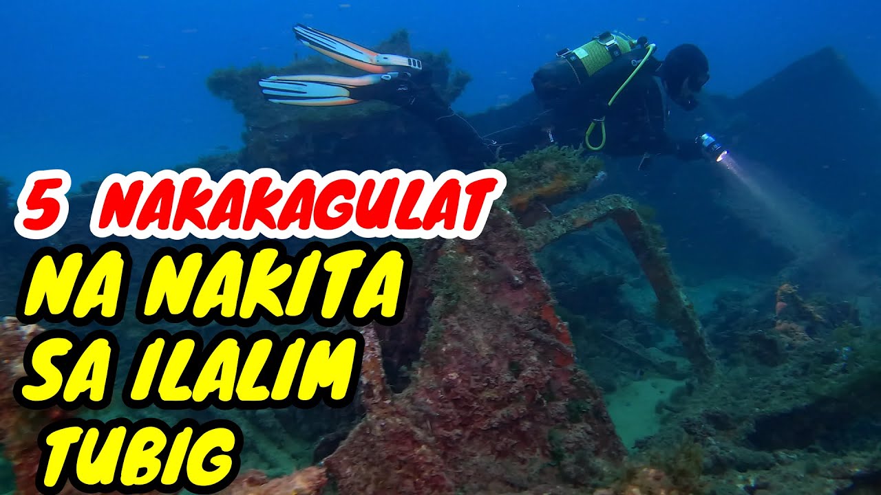 5 NAKAKAGULAT NA NAKITA SA ILALIM NG TUBIG