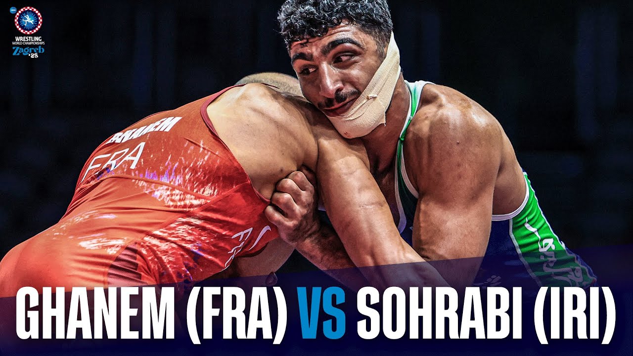 Ibrahim GHANEM (FRA) vs. Seyed SOHRABI (IRI) | WORLD CHAMPIONSHIPS 2025 | Quarter Final | GR 72Kg background
