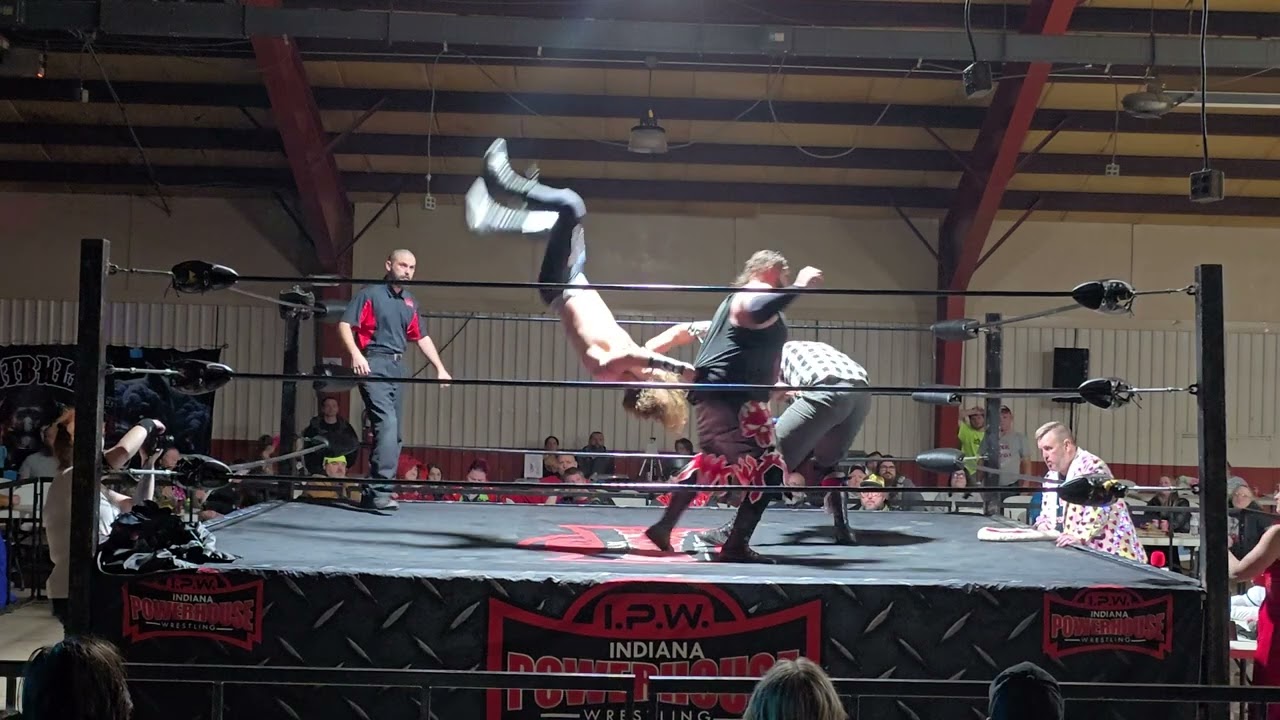 Big Black Cowboy vs Benny Candela vs Jared Kripke (IPW United States Title) - IPW 2/8/25