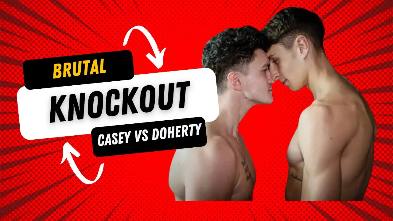 54 Second Brutal Knockout : British Army Solider vs Trained Muay Thai Fighter background