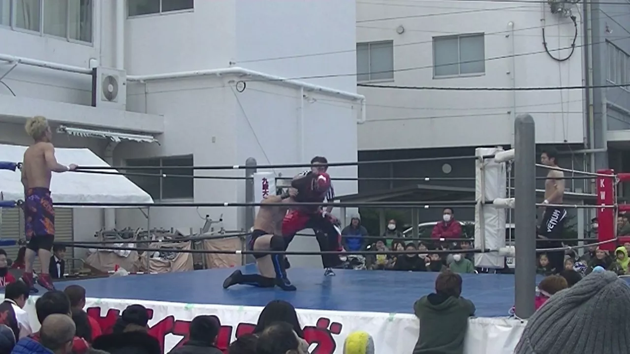 2017・11・23 九州産業大学プロレス研究部 流通センター祭り 午前の部 セミファイナル