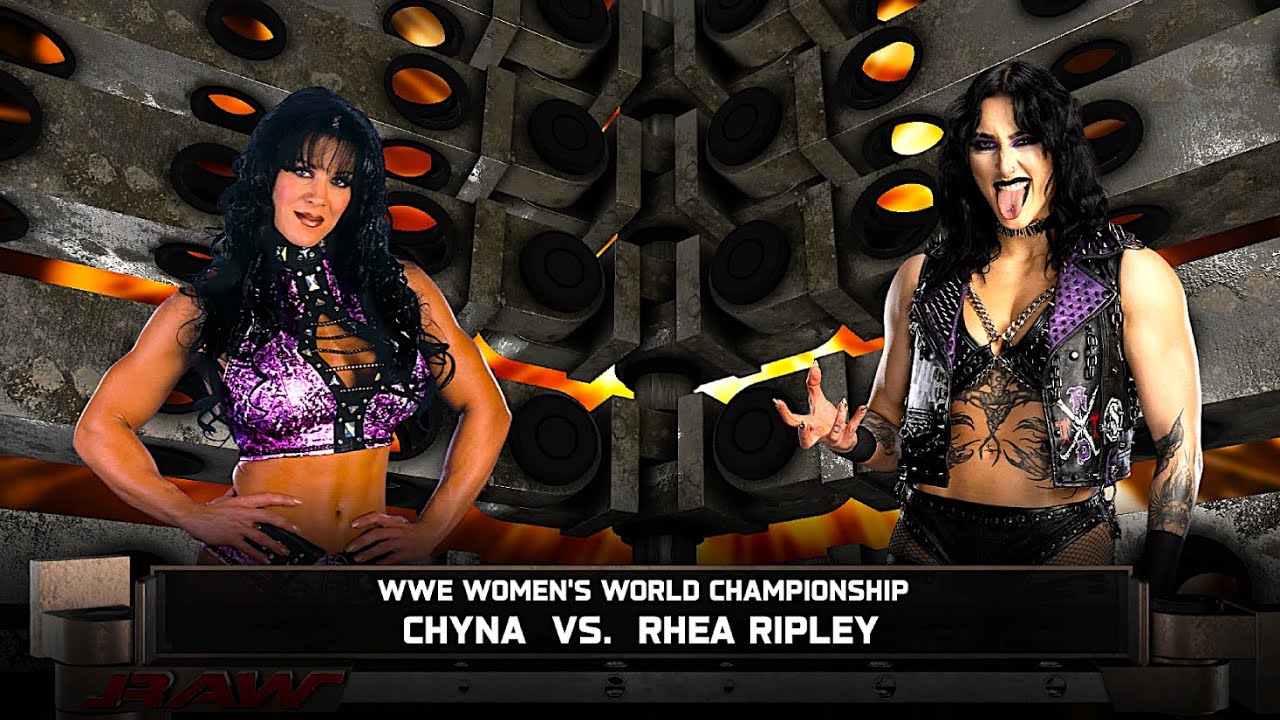 Rhea Ripley vs Chyna Full Match - WWE 2K25 #wwe #rhearipley #wwe2k25 #wwe2k #wweraw #wwefan #2k