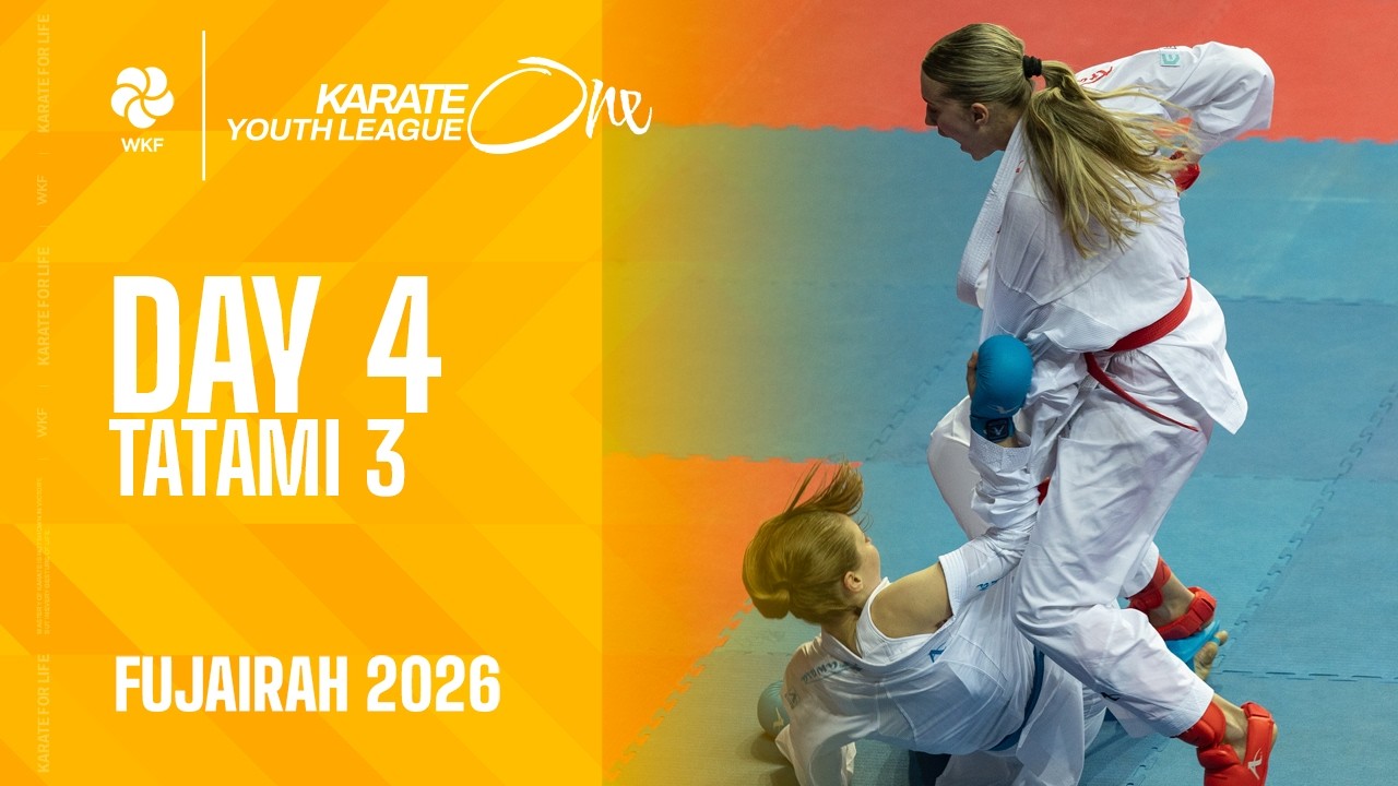 KARATE One Youth League Fujairah  | Day 4 - Tatami 3 |
