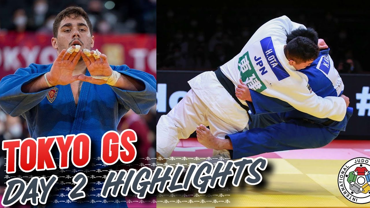Tokyo Judo Grand Slam 2022 - Day 2 Highlights - 東京GS 二日目のハイライト background