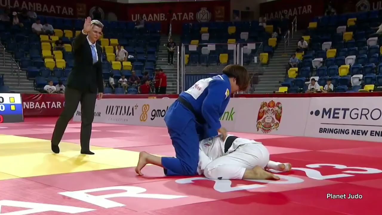 Hyunji YOON 🇰🇷 🆚️ Mami UMEKI 🇯🇵 | полуфинал/-78кг | Большой Шлем Улан-Батор 2023 