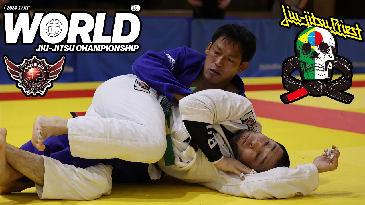 【FULL FIGHT】嶌崎公次 vs 荒牧誠 / SJJIF WORLD 2024 【ブラジリアン柔術】