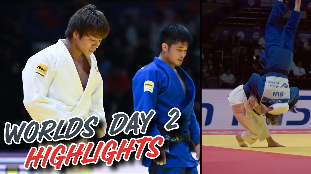 Judo Worlds 2023 Day 2 Highlights background