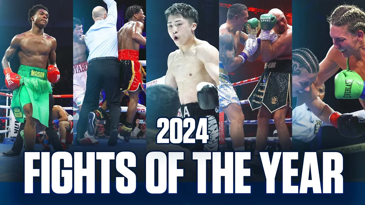 The Fights That MADE 2024! background
