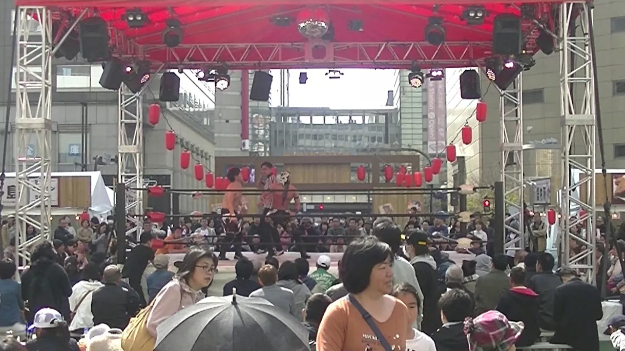 2018・3・24 天神ほろ酔い横丁 セミファイナル background