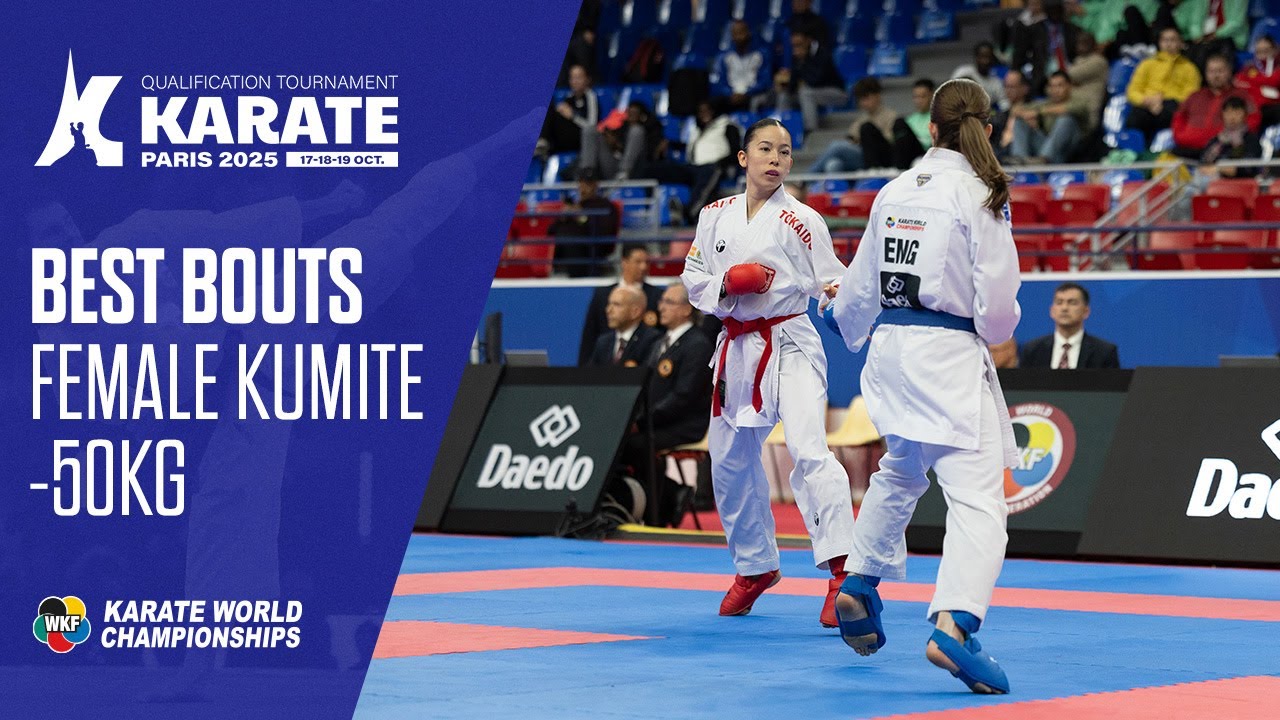 Best KARATE Bouts of Paris Qualification Tournament: FEMALE KUMITE -50KG | WORLD KARATE FEDERATION