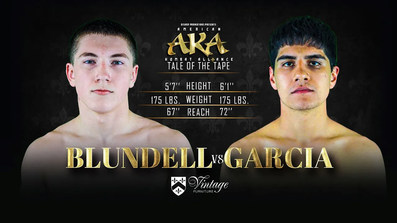 AKA 36 Bout 2 Daniel Garcia vs Nate Blundell