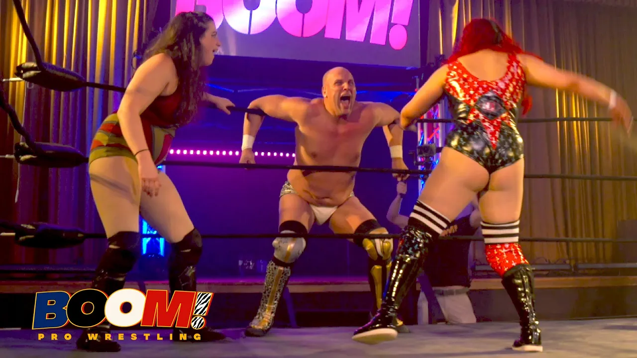 Nicole Matthews & Izzy McQueen vs Taryn From Accounting & Rex Rothschild 💥 BOOM! Pro Wrestling