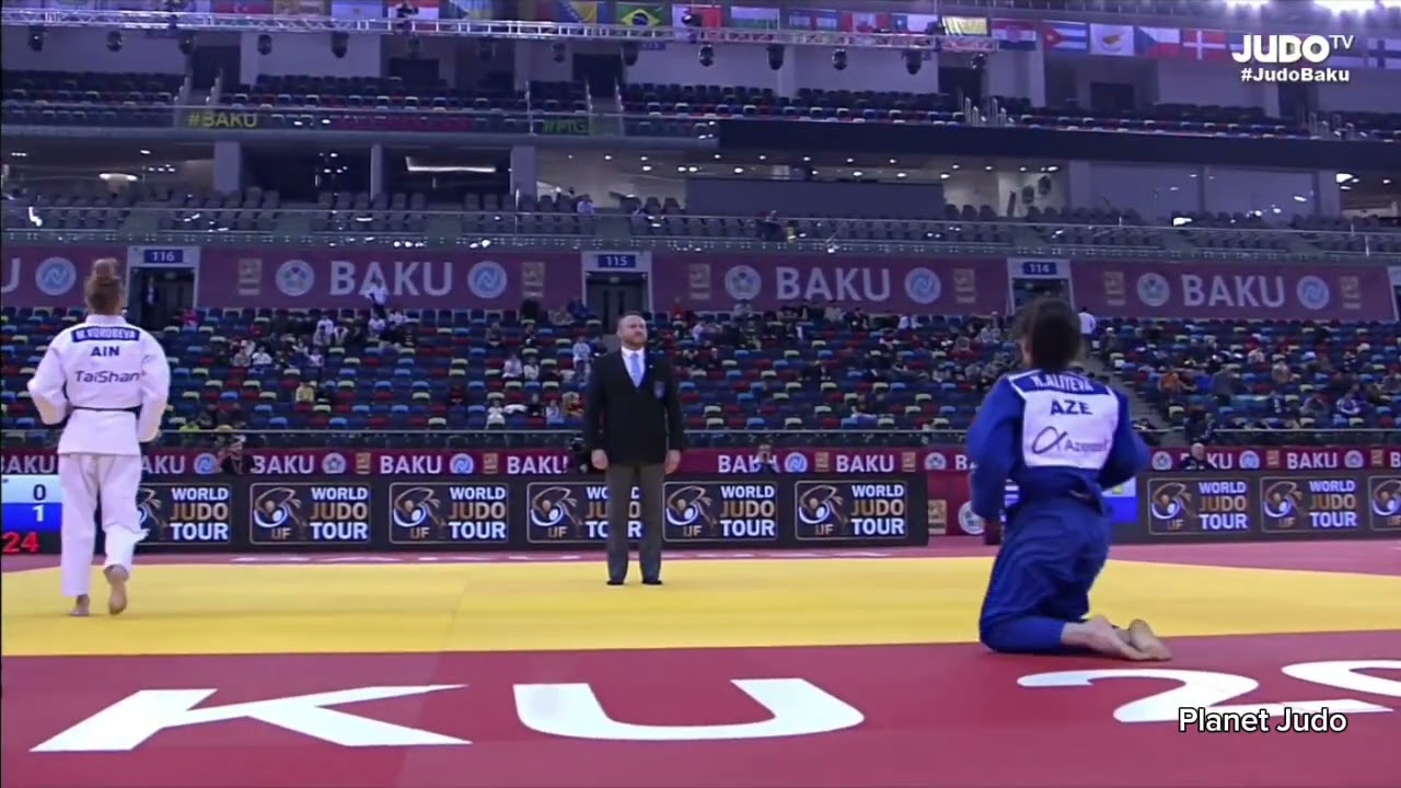 Marina VOROBEVA 🇷🇺 🆚️ Konul ALIYEVA 🇦🇿 | 1 раунд/-48кг | Большой Шлем Баку 2024