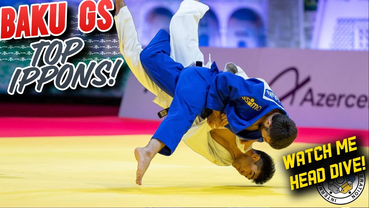 Top Ippons - Judo Grand Slam Baku 2022 background