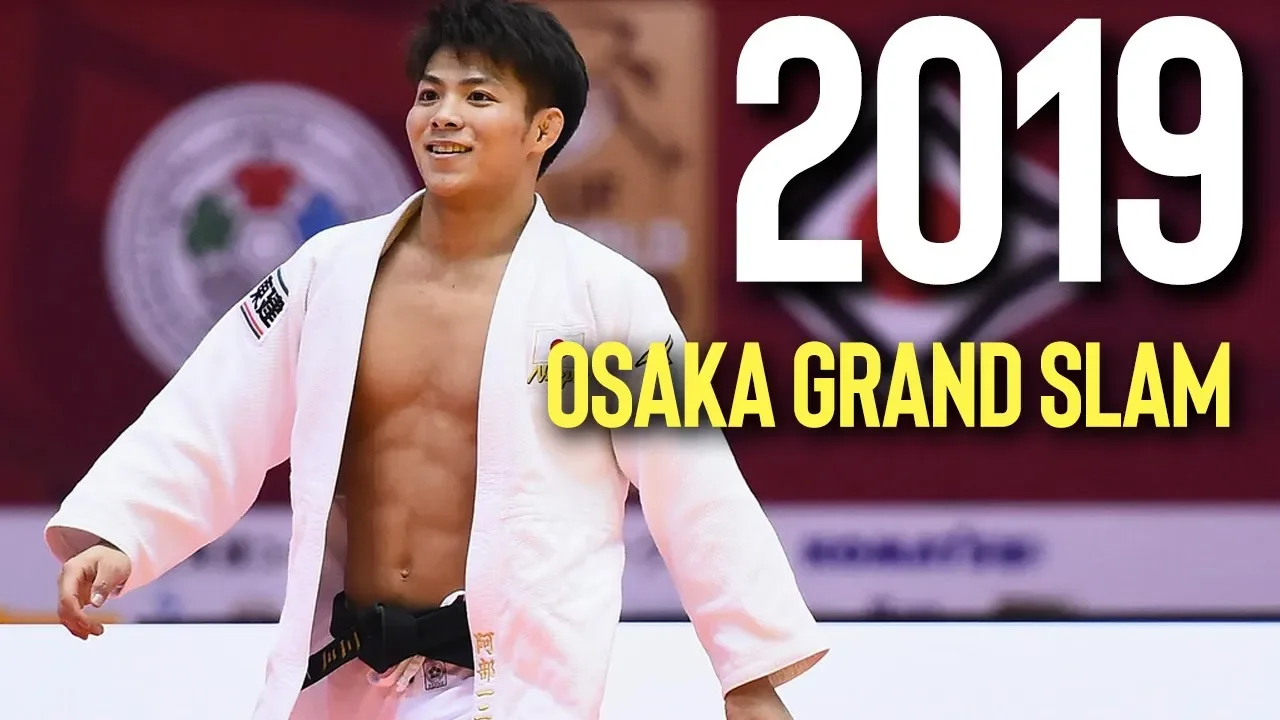 阿部一二三 大阪グランスラム Abe Hifumi Grand Slam Osaka 2019 background