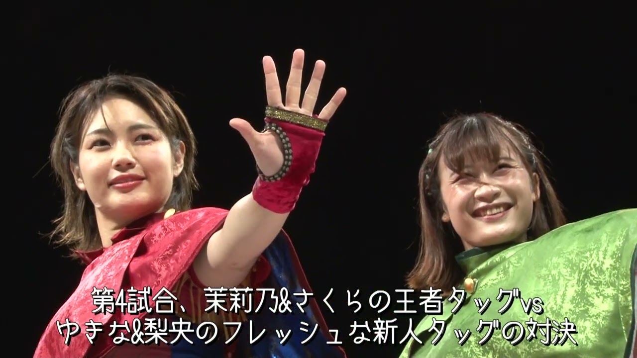 前回のアクトレスリングは・・・!新木場特別公演告知 background