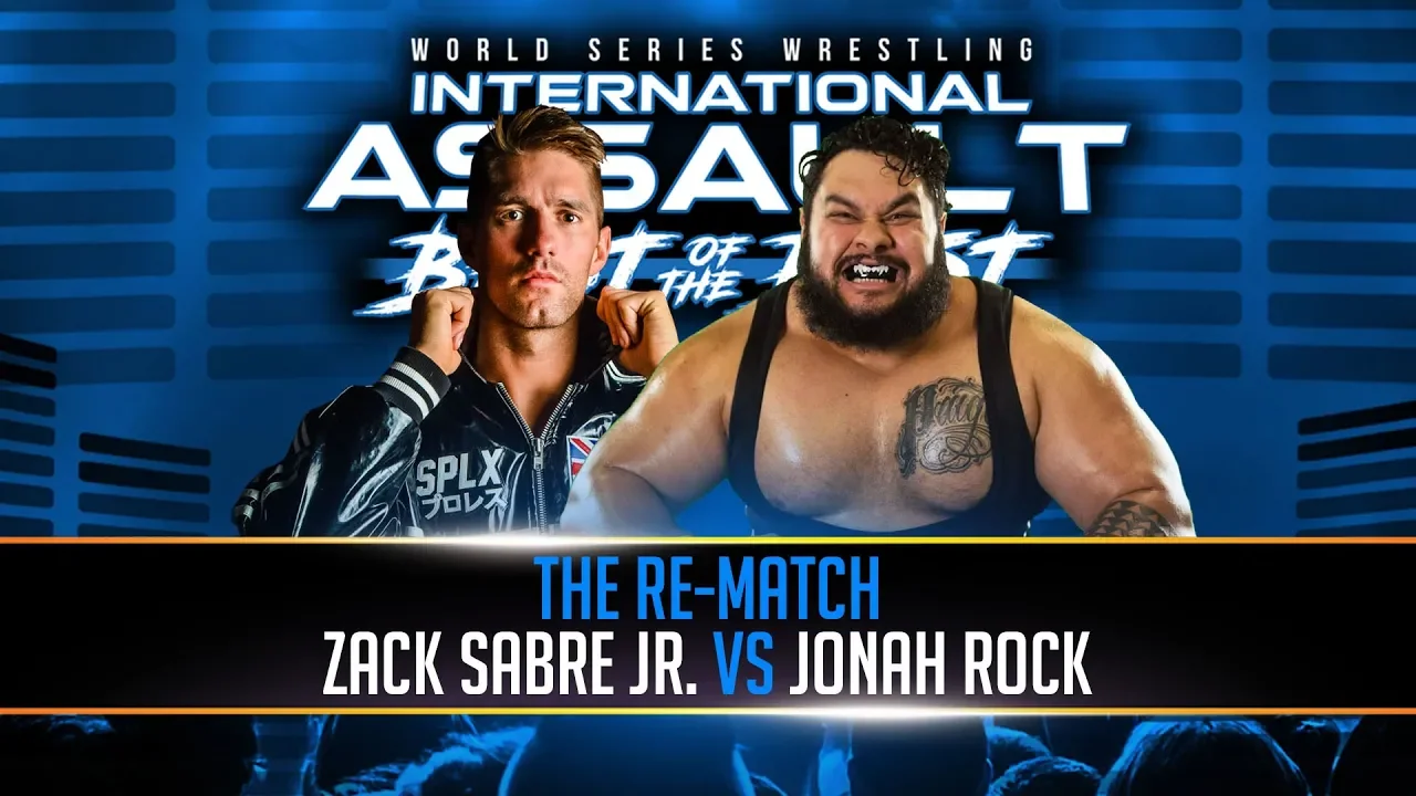 FULL MATCH - Zack Sabre Jr. vs Bronson Reed: International Assault 2K18 - Best of the Best background